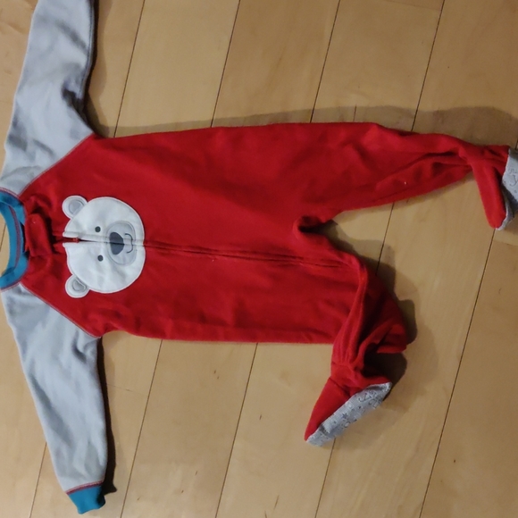 Bundle of 5 Carter's 18-month long sleeves bodysuit.  Sleep and Play. - Picture 4 of 11